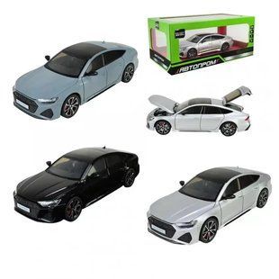 Автомодель металлическая, машинка АВТОПРОМ, Audi RS 7 Sportback 1:24, AP7755