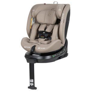Автокрісло Carrello Octopus CRL-16002 Sandstone Beige i-Size 40-150см ISOFIX, поворот, опорна стійка, до 12 років