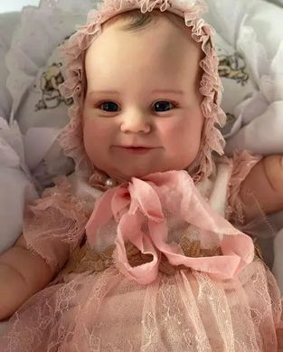 Пупс виниловый 50см, ручная работа, изысканная кукла для девочки, Baby born 2