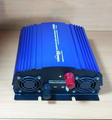 Перетворювач напруги, інвертор 12V-220V-1500W TommaTech MS-1500W 12B, пікове навантаження 3000W