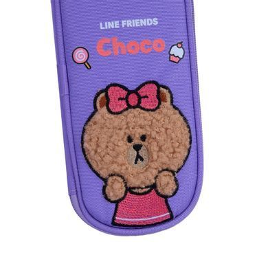 Пенал мягкий YES PH-30 Line Friends Pretty Choco