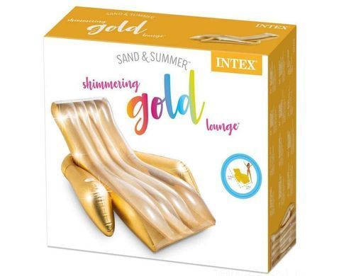 Надувне крісло-шезлонг (матрац) для плавання, Intex 56803, 188*135 см