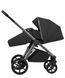Коляска универсальная 2 в 1, CARRELLO Omega CRL-6530/1 (2in1) Absolute Black + фонарь, черная, Карелло Омега