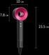 Фен для волос Super Hair Dryer, 1600 Вт, с функцией быстрой сушки, ионизацией воздуха и магнитными насадками