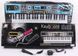 Детский игровой синтезатор, 49 клавиш, LED дисплей, радио, от сети и батареек, MQ017UF