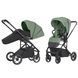 Коляска прогулянкова, візочок CARRELLO Alfa CRL-5508 BF Sea Green, зелена Карелло Альфа