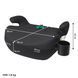 Автокрісло-бустер + направляючий ремінь CARRELLO Next CRL-16011A , Midnight Black, i-Size 125-150см