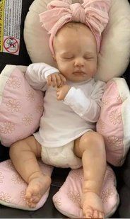 Пупс виниловый 50см, ручная работа, изысканная кукла для девочки, Baby born 1