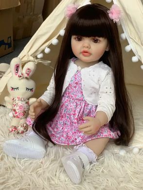 Кукла виниловая 55см, ручная работа, Reborn Baby Doll 41