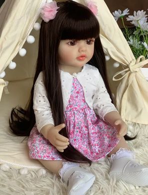 Кукла виниловая 55см, ручная работа, Reborn Baby Doll 41