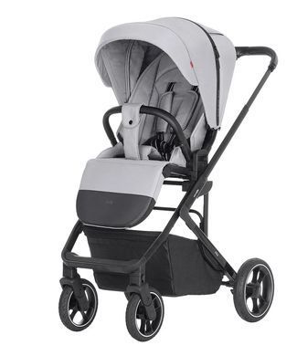 Коляска прогулянкова, візочок CARRELLO Alfa CRL-5508 BF Feather Grey, сіра Карелло Альфа