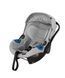 Коляска универсальная 3 в 1, CARRELLO Epica/G CRL-8511/1 (3in1) Silver Grey, серая, Карелло Эпика