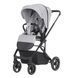 Коляска прогулянкова, візочок CARRELLO Alfa CRL-5508 BF Feather Grey, сіра Карелло Альфа