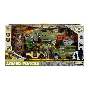 Игровой набор "Армия", фигурки солдата и транспорт, HW-M423-2