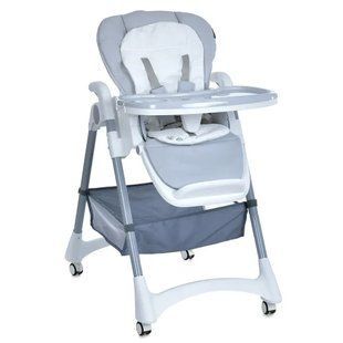 Стульчик для кормления El Camino Steady ME 1177 Quiet Gray