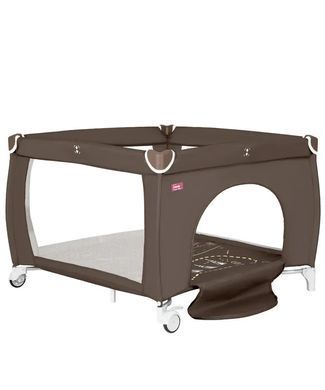 Манеж дитячий Carrello Grande CRL-18104 Chocolate Brown 99х99х76 см