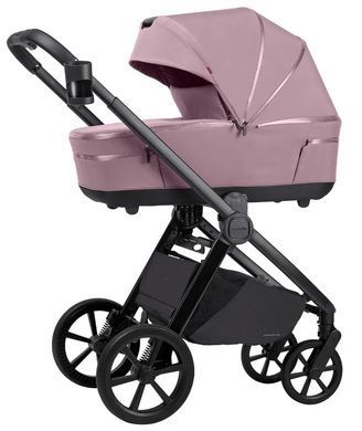 Коляска универсальная 2 в 1, CARRELLO Omega CRL-6540 (2in1) Galaxy Pink, розовая, Карелло Омега