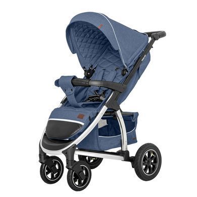 Коляска універсальна 2 в 1, візочок CARRELLO Vista CRL-6506 (2in1) Denim Blue, синя, Карелло Віста