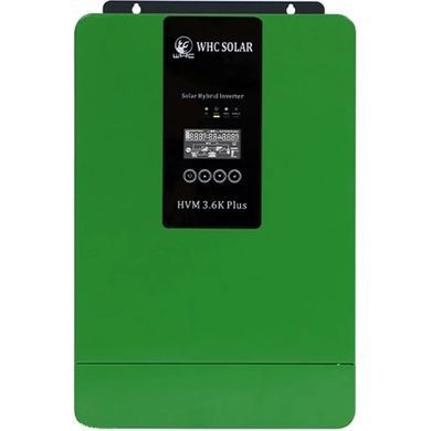 Гібридний інвертор WHC SOLAR HVM-3.6KW PLUS 3600W 24V MPPT