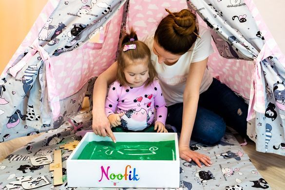 Світловий планшет &mdash; пісочниця Noofik "Baby_ok" без кишені 42*52 см