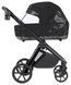 Коляска универсальная 2 в 1, CARRELLO Omega CRL-6540/1 (2in1) Cosmo Black + фонарик, черная, Карелло Омега