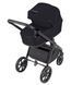 Коляска универсальная 2 в 1, CARRELLO Omega CRL-6540/1 (2in1) Cosmo Black + фонарик, черная, Карелло Омега