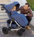 Коляска універсальна 2 в 1, візочок CARRELLO Vista CRL-6506 (2in1) Denim Blue, синя, Карелло Віста