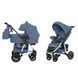 Коляска універсальна 2 в 1, візочок CARRELLO Vista CRL-6506 (2in1) Denim Blue, синя, Карелло Віста