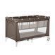 Манеж дитячий Carrello Piccolo+ CRL-11501/2 Chocolate Brown із двома рівнями дна 125*65*79см Каррелло Пікколо+