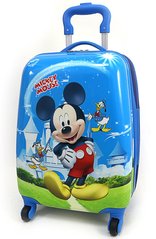 Детский чемодан дорожный на колесах 16" «Микки Маус» Mickey Mouse-5, 520428
