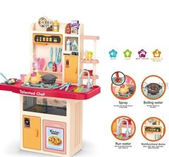 Детская игровая кухня "Талантливый Повар" с водой, 74 предмета, 97×70×31 см, 922-107