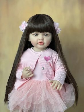 Лялька вінілова 55см, ручна робота, вишукана лялька для дівчинки, Reborn Baby Doll 1
