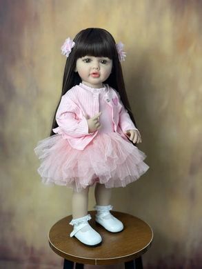 Кукла виниловая 55см, ручная работа, изысканная кукла для девочки, Reborn Baby Doll 1