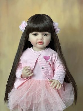 Кукла виниловая 55см, ручная работа, изысканная кукла для девочки, Reborn Baby Doll 1