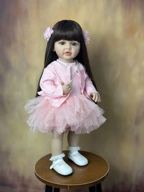 Лялька вінілова 55см, ручна робота, вишукана лялька для дівчинки, Reborn Baby Doll 1
