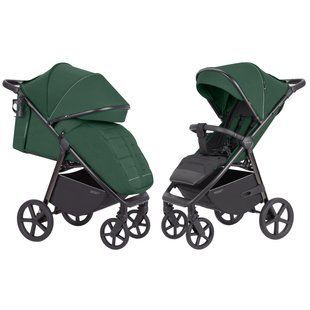 Коляска прогулянкова CARRELLO Bravo CRL-5515 Palm Green 2024 NF, зелена, Карелло Браво