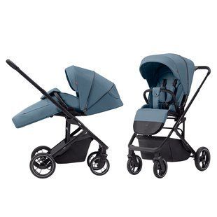 Коляска прогулянкова, візочок CARRELLO Alfa CRL-5508 Indigo Blue, синя Карелло Альфа