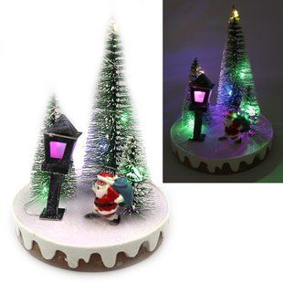 Нова LED декорація 3D "Єлки", 14*10,5 см, 746563
