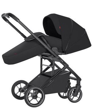 Коляска прогулочная CARRELLO Alfa CRL-5508 BF Midnight Black, черная Карелло Альфа