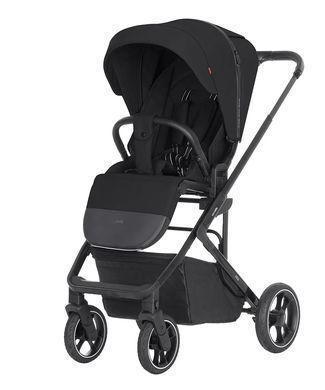 Коляска прогулочная CARRELLO Alfa CRL-5508 BF Midnight Black, черная Карелло Альфа