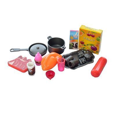 Кухня игрушечная с куклой, свет, звук, 66082