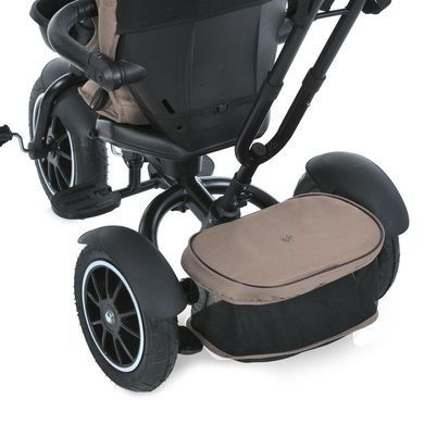 Велосипед трехколесный с родительской ручкой, поворотное сиденье EL CAMINO Modena ME 1193 Beige Praline
