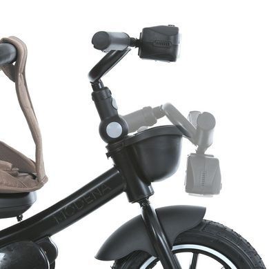 Велосипед трехколесный с родительской ручкой, поворотное сиденье EL CAMINO Modena ME 1193 Beige Praline