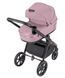 Коляска універсальна 2 в 1, візочок CARRELLO Omega CRL-6540/1 (2in1) Galaxy Pink + ліхтарик, рожева, Карелло Омега