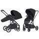 Коляска прогулочная CARRELLO Alfa CRL-5508 BF Midnight Black, черная Карелло Альфа
