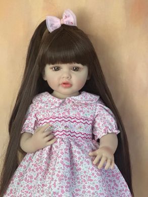 Кукла виниловая 55см, ручная работа, изысканная кукла для девочки, Reborn Baby Doll 31