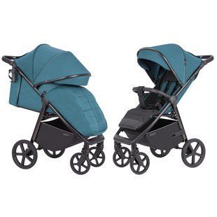 Коляска прогулянкова CARRELLO Bravo CRL-5515 Oxford Blue 2024 NF, синя, Карелло Браво