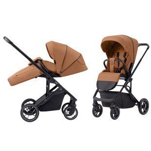Коляска прогулянкова, візочок CARRELLO Alfa CRL-5508 Sunset Orange, помаранчева Карелло Альфа