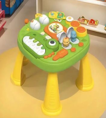 Развивающий музыкальный детский игровой центр, столик c пианино,59026