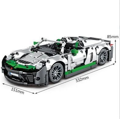 Конструктор для мальчика Спортивный автомобиль Porsche 918, 33см,1016 деталей, 8610